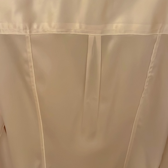 White House Black Market, Silk Bouse, Size 10, Color Cream - Picture 6 of 6